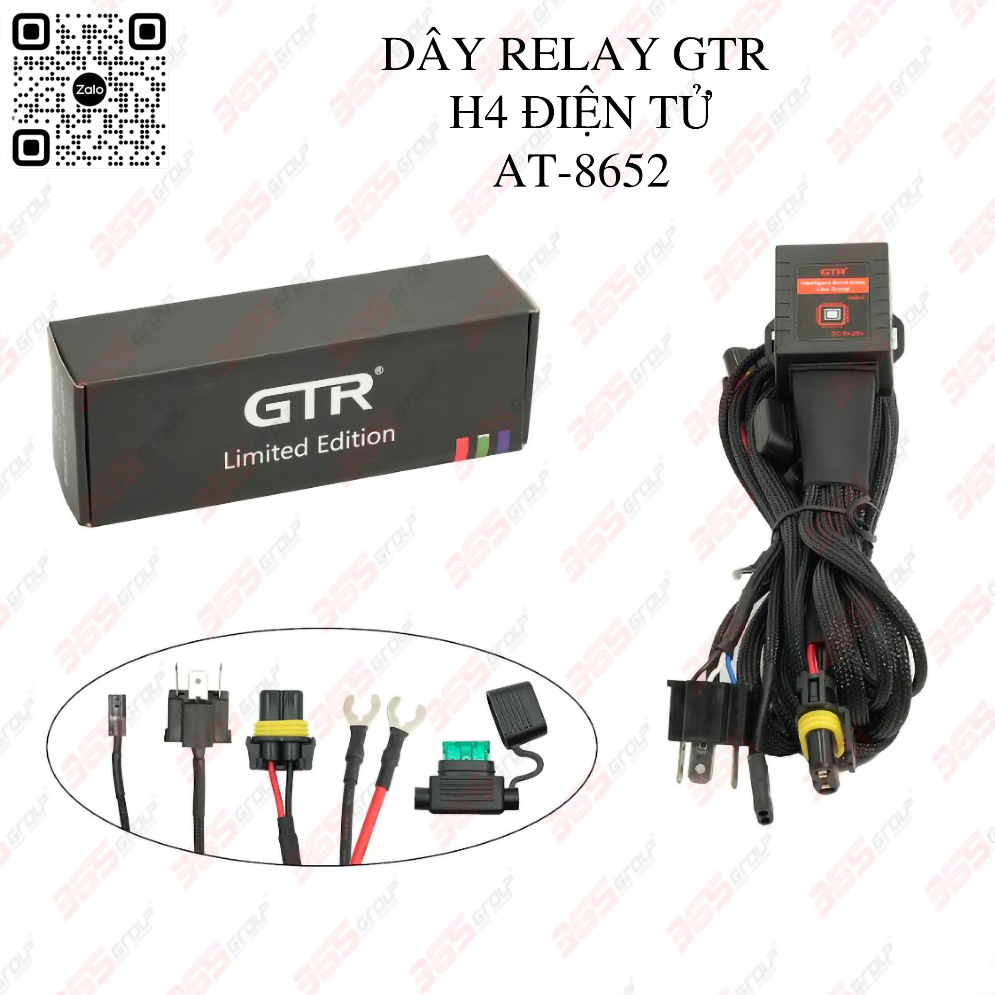 DÂY RELAY H4 GTR ĐIỆN TỬ AT-8652